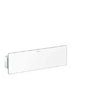Hansgrohe Fixfit coude de raccordement Fixfit Porter 300 1/2 blanc/chromé avec support pour douchette et tablette