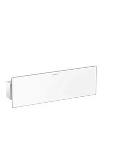Hansgrohe Fixfit coude de raccordement Fixfit Porter 300 1/2 blanc/chromé avec support pour douchette et tablette