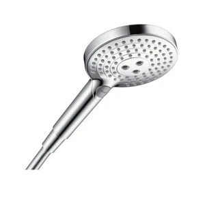 Hansgrohe Select S 120 douchette à main chromé Quickclean, 3 jets avec bouton Select