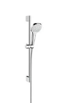 Hansgrohe Croma Select E set de douche Multi/Ecosmart blanc/chromé 650mm