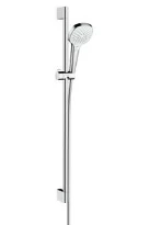 Hansgrohe Croma Select E set de douche blanc/chromé Vario/Ecosmart/U' 900mm