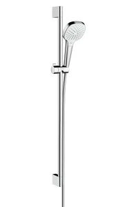 Hansgrohe Croma Select E set de douche blanc/chromé Vario/Ecosmart/U' 900mm
