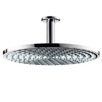 Hansgrohe Raindance Air pommeau de douche pluie 300 MM avec injection d'air chromé raccordement au plafond