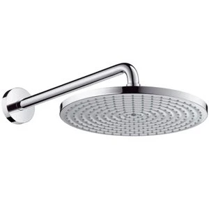 Hansgrohe Raindance Air douche de tête de pluie avec bras de douche 300mm chromé avec injection d'air-type eco débit 9l