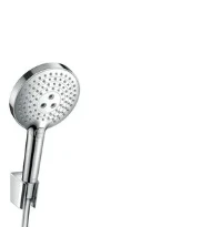 Hansgrohe Raindance S. E 120 douchette 120 MM rond chromé 3 jets, support mural et flexible 160cm