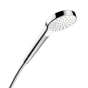 Hansgrohe Croma Select S douchette - blanc/chromé - 1 jet - Ecosmart 9 l/min