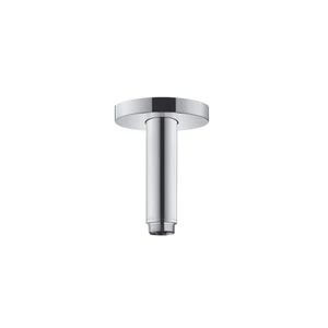 Hansgrohe bras de douche 27MM montage au plafond chromé sailli 100mm - rosace ronde 80mm