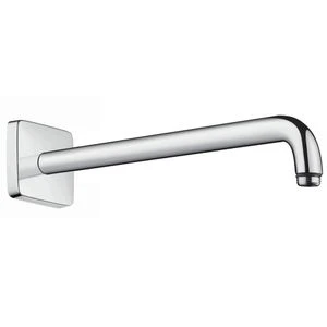 Hansgrohe bras de douche 1/2 chromé mural saille 389mm - rosace carrée