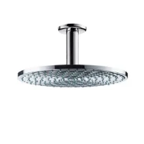 Hansgrohe Raindance Air pommeau de douche pluie 240 MM avec injection d'air chromé raccordement au plafond
