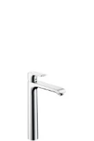MELANGEUR DE LAVABO MONO-COMMANDE HANSGROHE METRIS E² chromé highriser avec vidage