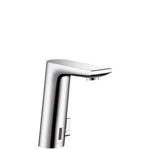 MELANGEUR DE LAVABO ELECTRONIQUE HANSGROHE METRIS S chromé comfortzone 150 sans vidage - avec transfo 230/12 v