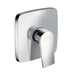 SET DE FINITION HANSGROHE METRIS chromé mitigeur douche mural encastré