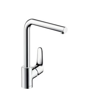 Hansgrohe Focus mitigeur cuisine chromé avec bec pivotant DN15