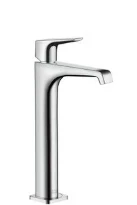MELANGEUR DE LAVABO AXOR CITTERIO E chromé highriser comfortzone 250,saillie 163mm, sans vidage