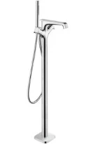 SET DE FINITION AXOR CITTERIO E chromé bain/douche thermostatique pose libre