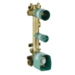 INBOUWLICHAAM AXOR CITTERIO E chroom thermostaatmodule - stopkraan - omsteller 2 syst.