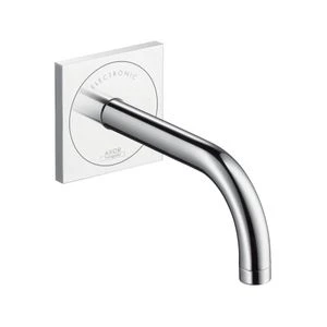 Axor Uno 2 set de finition montage murale chromé avec bec 16,5cm électronique