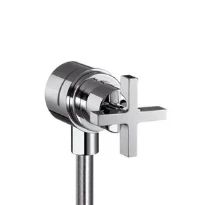 COURBE DE RACCORDEMENT AXOR FIXFIT 1/2 chromé poignee cruciforme