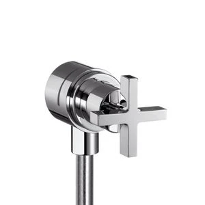 COURBE DE RACCORDEMENT AXOR FIXFIT 1/2 chromé poignee cruciforme