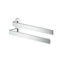 PORTESERVIETTES DOUBLE AXOR UNIVERSAL 40,9 - 12 ! cm chromé orientable