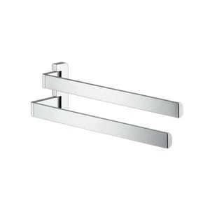 PORTESERVIETTES DOUBLE AXOR UNIVERSAL 40,9 - 12 ! cm chromé orientable
