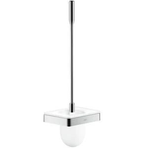 Axor Universal Porte-brosse 11 - 46,5  cm modèle mural en verre chromé