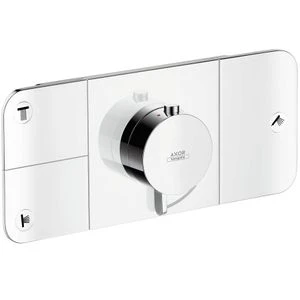 Axor One afwerkset thermostaatmodule voor 3 systemen - chroom