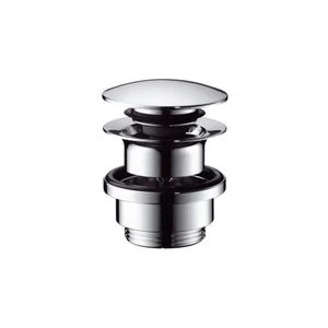 Hansgrohe vidage lavabo 5/4 chromé sans tirette push-open-commande click-clack