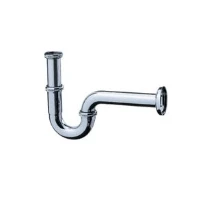 Hansgrohe siphon tubulaire pour lavabo 5/4 x 32 mm - chromé