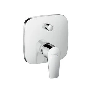 SET DE FINITION BAIN/DOUCHE HANSGROHE TALIS E chromé mural encastré monocommande