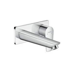 MELANGEUR . HANSGROHE TALIS E chromé mural encastré bec 165mm