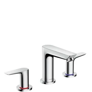 MELANGEUR DE LAVABO 3-TROUS HANSGROHE TALIS E chromé comfortzone 10 avec vidage