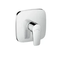 SET DE FINITION DOUCHE HANSGROHE TALIS E chromé apparent pour 1 seul système