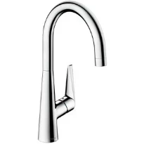 Hansgrohe Talis S mitigeur cuisineComfortz260 chromé poignéepeut être monté à gauche ou à droite,basse pression