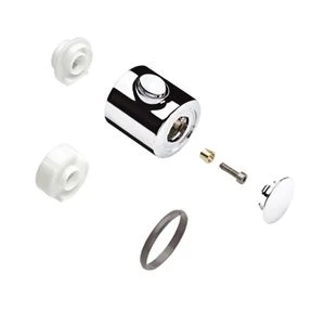 BOUTON HANSGROHE chromé .