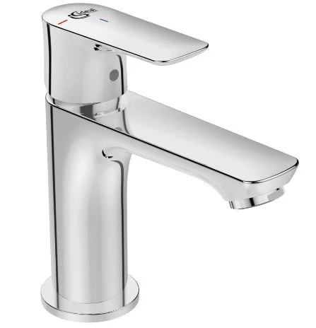 Ideal Standard Connect Air wastafelmengkraan zonder lediging - chroom - BlueStart - 5 l/min