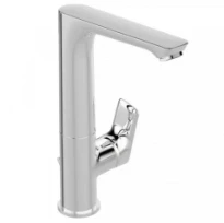 MELANGEUR DE LAVABO IDEAL STANDARD CONNECT AIR chromé avec vidage - bec pivotable