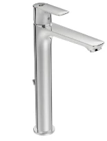 MELANGEUR DE LAVABO IDEAL STANDARD CONNECT AIR chromé rehaussé avec vidage - bluestart