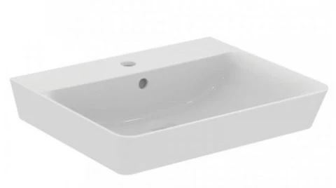 Ideal Standard Connect Air lavabo 550 x 460 mm - blanc - avec trou de robinet - avec trop-plein