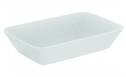 Ideal Standard Connect Air lavabo encastré 600 x 400 x 135 mm - blanc - sans trou de robinet - sans trop-plein