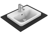 Ideal Standard Connect lavabo encastré 500 x 390 mm - blanc - avec trou de robinet - avec trop-plein