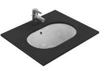 Ideal Standard Connect lavabo sous plan 550 x 380 mm - blanc - sans trou de robinet - avec trop-plein