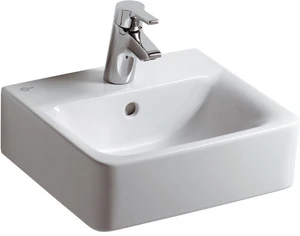 Ideal Standard Connect wastafel 400 x 360 x 160 mm - wit - met kraangat - met overloop