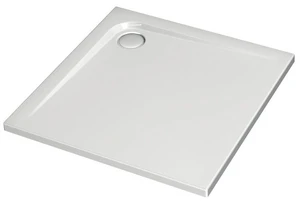 Ideal Standard Ultra Light receveur de douche acrylique 800 x 800 x 47 mm - blanc - écoulement 90 mm