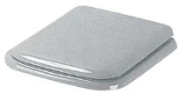 Ideal Standard Tonca siège des toilettes - blanc - charnière chromé
