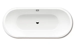 Kaldewei Centro Duo baignoire ovale acier émaillé 1800 x 800 x 430 mm - blanc - sans pieds