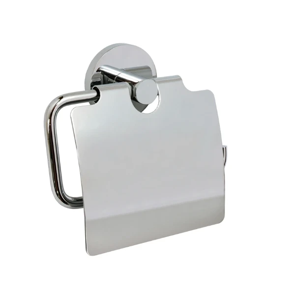 Procasa Nino toiletrolhouder met klep - chroom