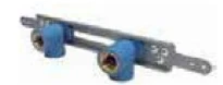 Niron PPR Culasse avec courbe 90° FF 20 x 1/2 F - 150 mm
