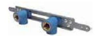 Niron PPR Culasse avec courbe 90° FF 20 x 1/2 F - 150 mm