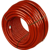Uponor Unipipe Plus S4 tuyau avec isolation 6 mm 16 x 2,0 mm (rouleau 75m) - rouge - prix par mètre